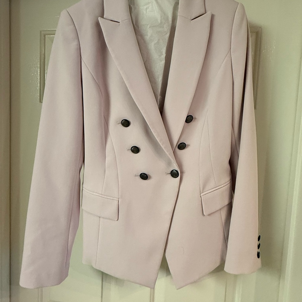 White House Black Market Double-Breasted Women's Blazer